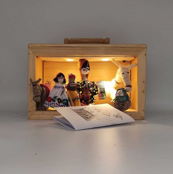 جعبه نمایشی عروسک روستاتیش