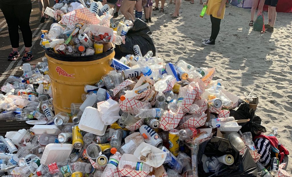 پسماند (زباله) پلاستیکی صفر در رویدادها