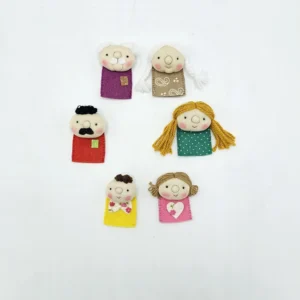 مجموعه عروسک انگشتی نمدی خانواده
