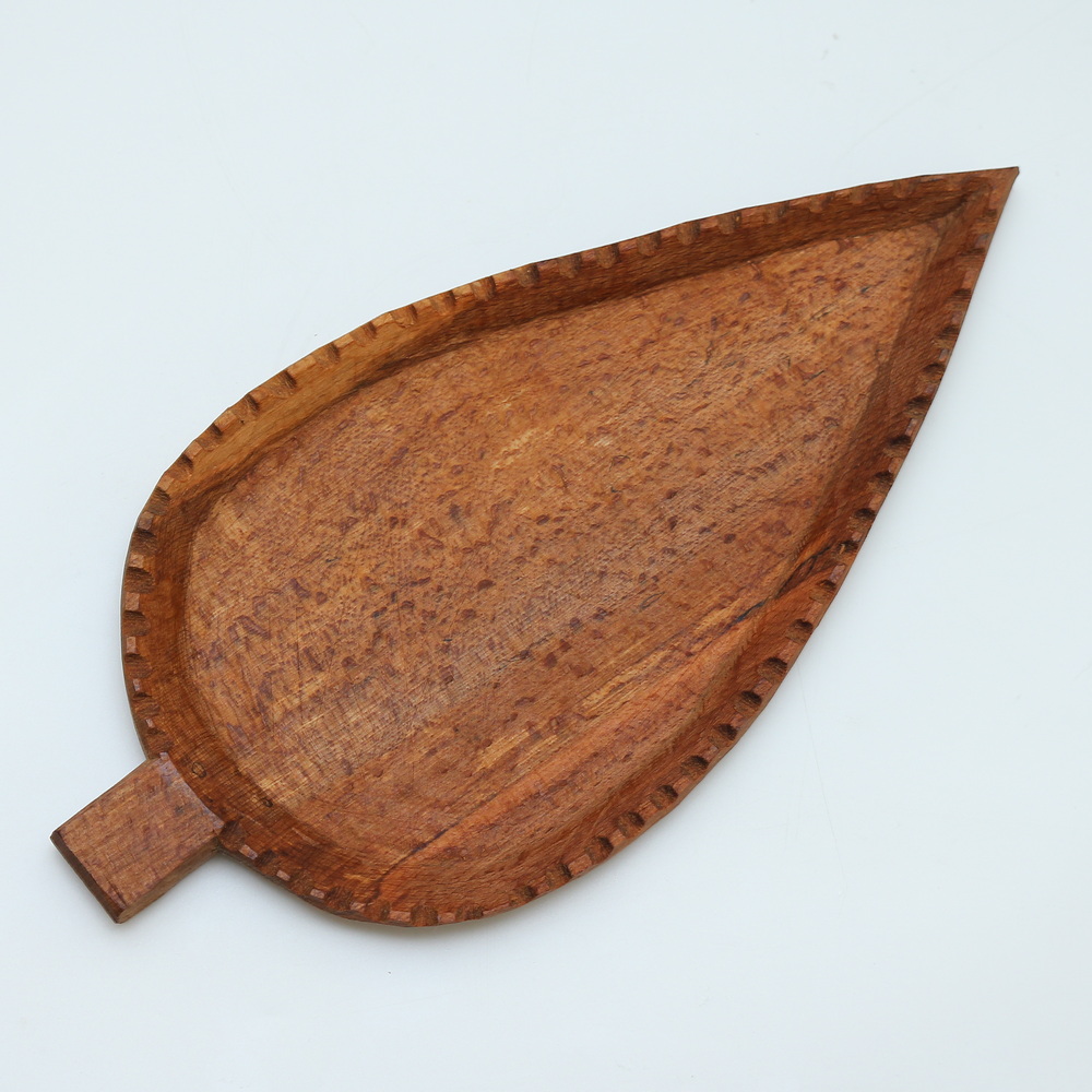 سینی چوبی لاک تراشی طرح سرو (بزرگ)