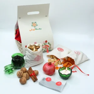 بسته هدیه بقچه یلدا